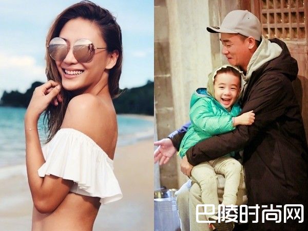 应采儿与老公儿子照片