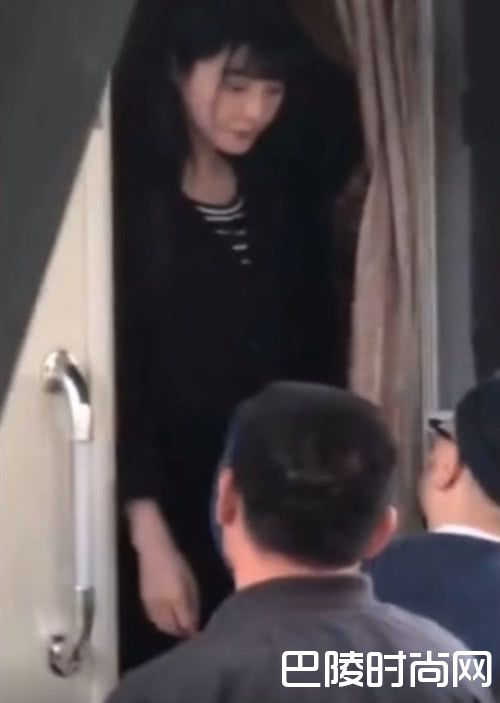 范冰冰南京拍戏照片