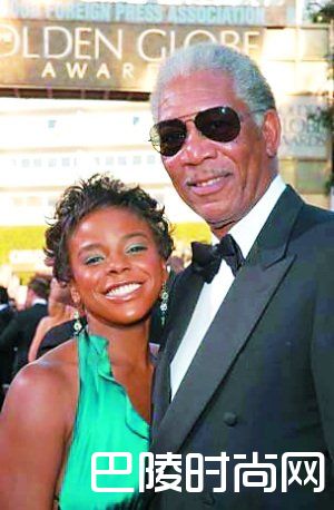 摩根&middot;弗里曼与外甥女照片