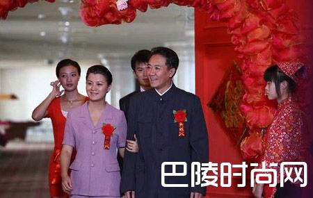 李幼斌与史兰芽结婚照片