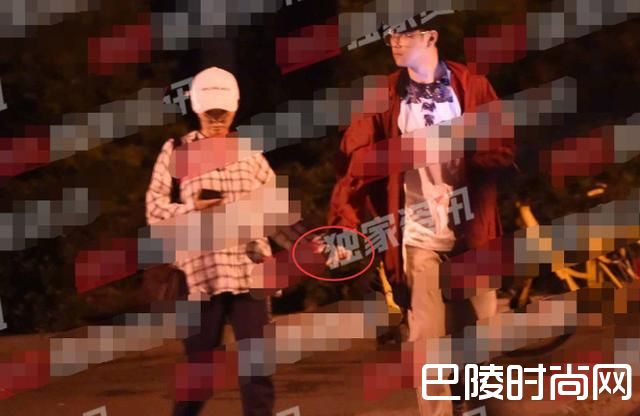 张靓颖男友照片