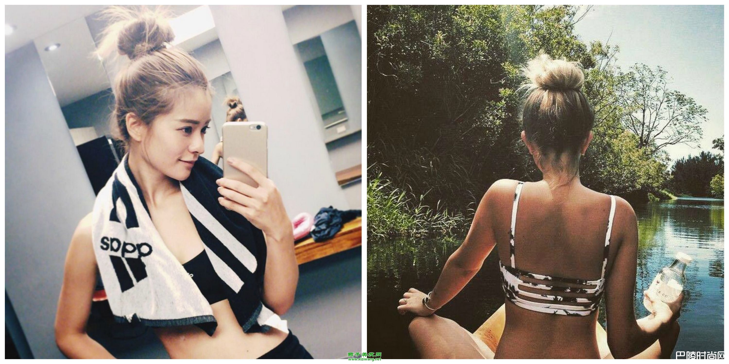 林珈安健身照片