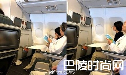 王菲搭飞机图片