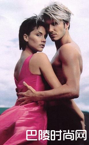 贝克汉姆和老婆维多利亚