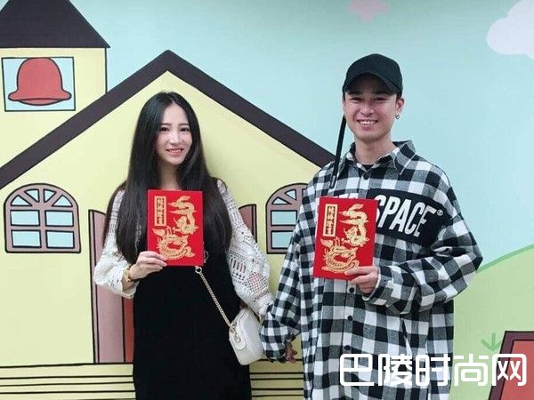 林采缇和老公照片