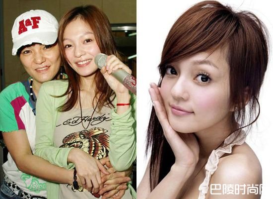 张韶涵和妈妈照片