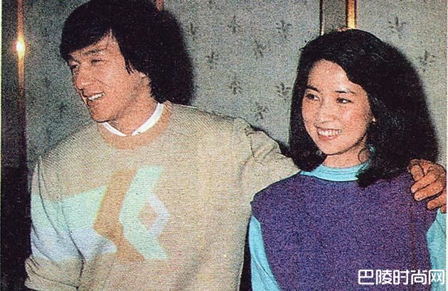成龙林凤娇年轻照片