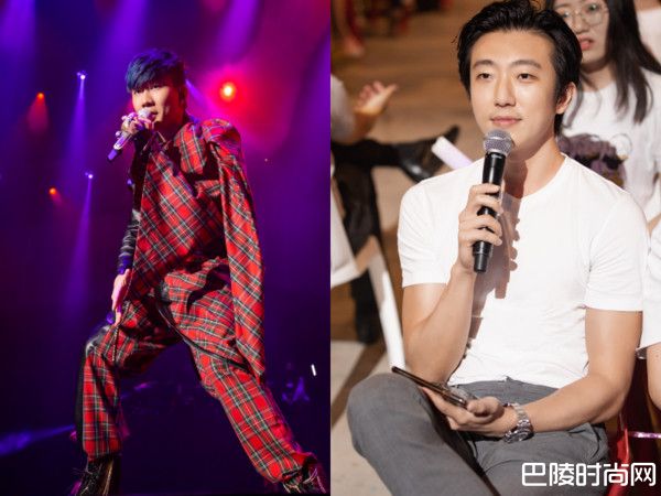 怀秋和林俊杰照片