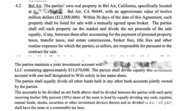 王力宏发出的赡养费相关资料（点击可放大）。 