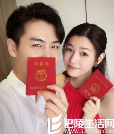 陈晓陈妍希结婚照