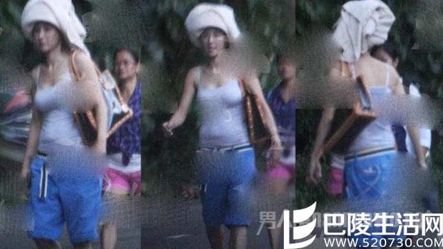 张柏芝惊现小肚子