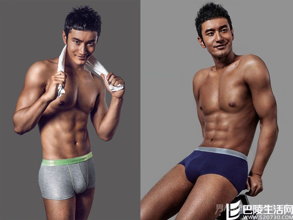 黄晓明性感肌肉照