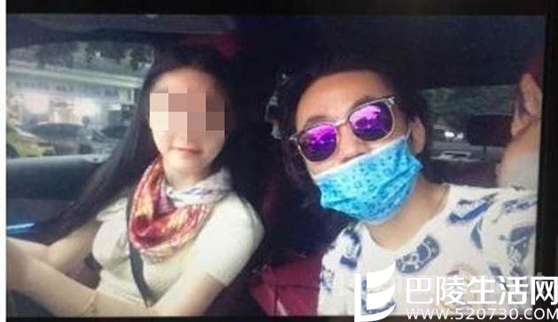 疑似王宝强与刘姓女子合照