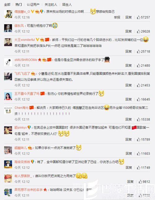 傅园慧粉丝有多少