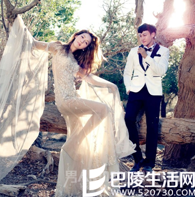 何润东唯美婚纱