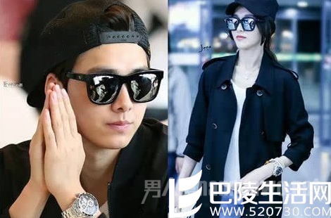 李易峰、唐嫣同款墨镜和手表