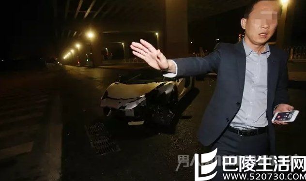 李易峰车祸后现场被封