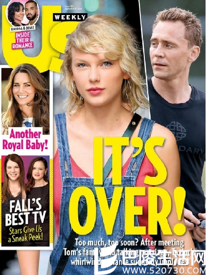 外媒曝霉霉抖森分手