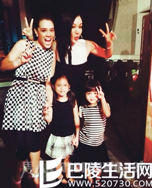 钟丽缇一家四口 钟丽缇一家四口