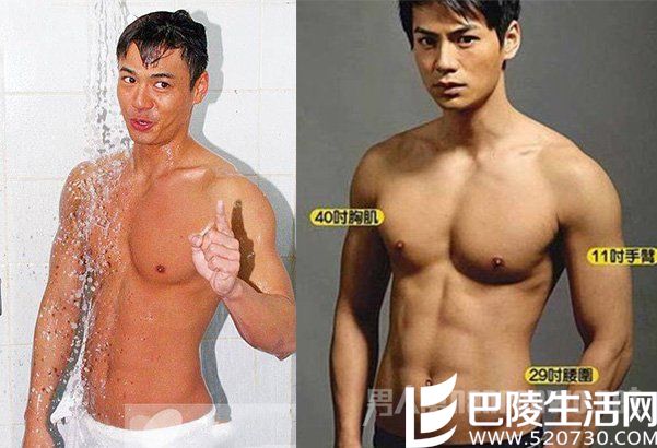 罗仲谦肌肉猛男照