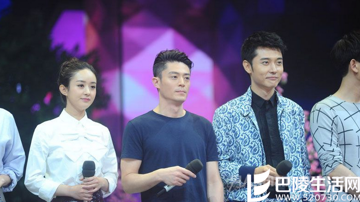 霍建华赵丽颖情侣相十足 霍建华赵丽颖情侣相十足