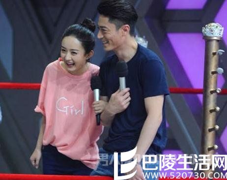 霍建华赵丽颖参加快乐大本营 霍建华赵丽颖参加快乐大本营