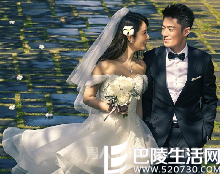 霍建华林心如婚纱照 霍建华林心如婚纱照