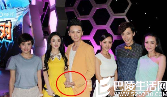 陈晓赵丽颖十指紧扣