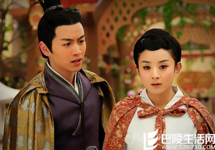 赵丽颖陈晓古装剧照