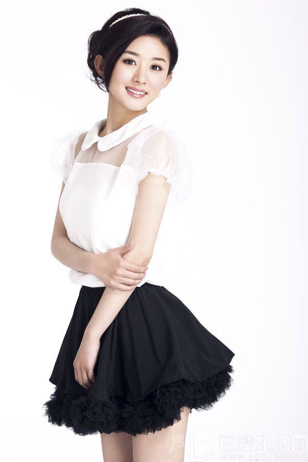 赵丽颖俏皮可爱