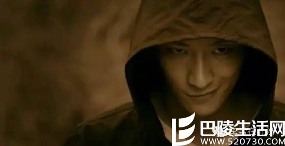 　乔任梁在其主演的电影《死亡邮件》中的造型