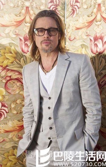 布拉德皮特近照