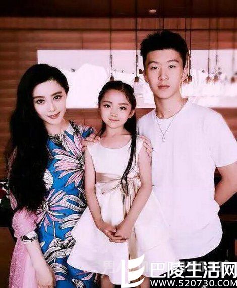 范冰冰和弟弟颜值高