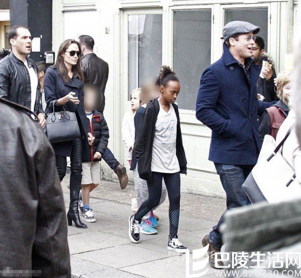 皮特朱莉全家出行破不和传闻