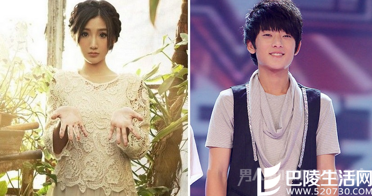 毛晓彤陈翔合照