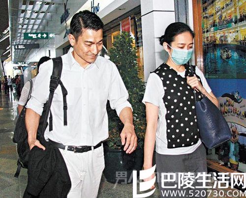 刘德华与朱丽倩 刘德华与朱丽倩