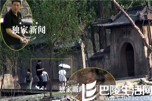陈乔恩和男友张卜京一前一后 陈乔恩和男友张卜京一前一后
