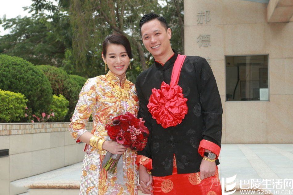 胡杏儿李乘德结婚照