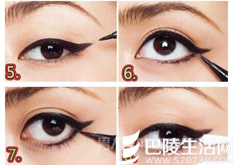 王鸥猫眼妆怎么化