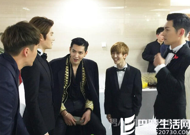 郭敬明和吴亦凡和小时代男主角