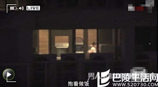 陈赫张子萱抱着做饭