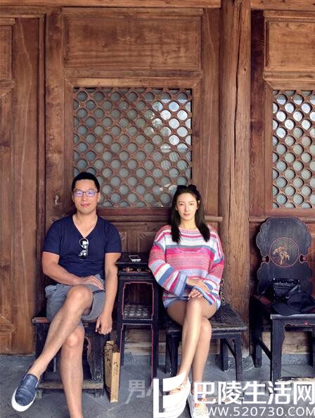 张雨绮晒与老公合影