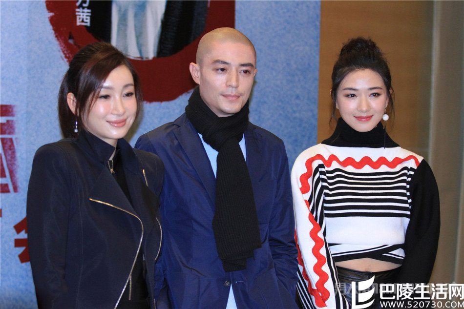 霍建华出席《捉迷藏》记者会