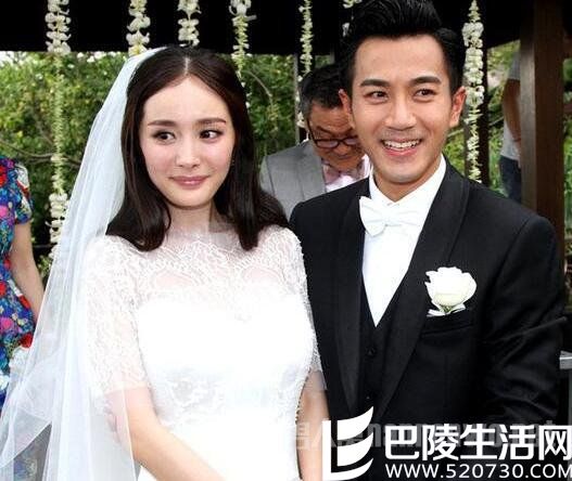 刘恺威杨幂结婚照