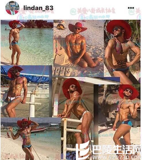 林丹ins里裸男秀身材 林丹ins里裸男秀身材