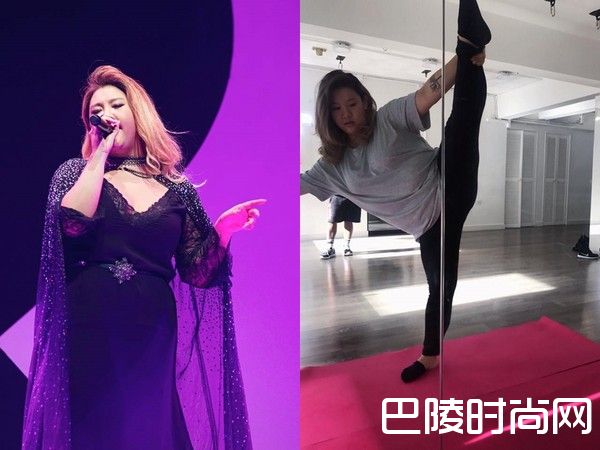 郑欣宜一字马照片