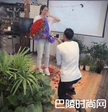 求婚现场照片