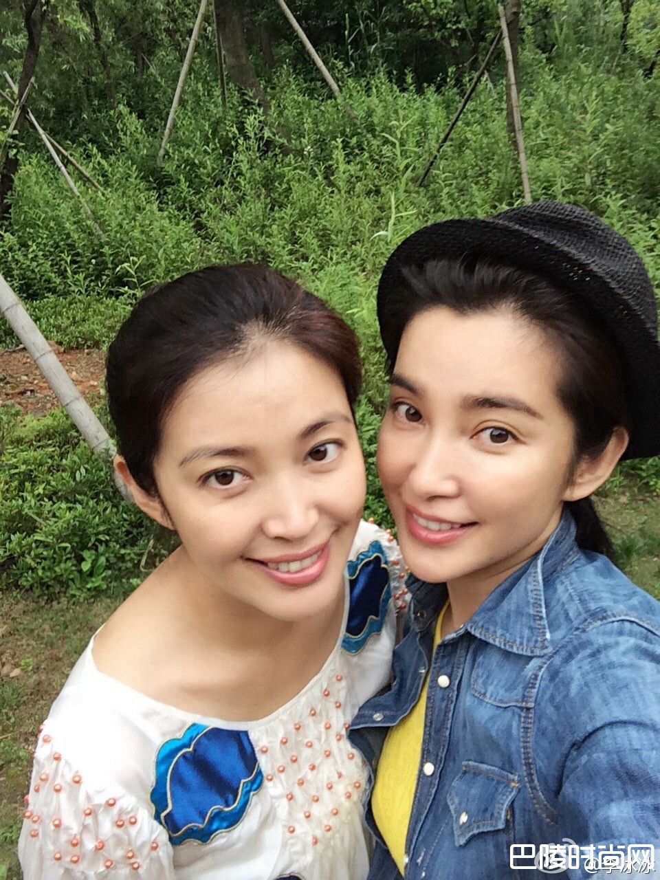 李冰冰和妹妹照片