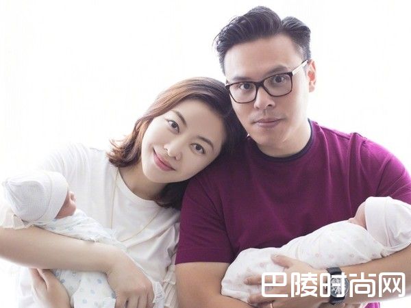 熊黛林一家四口照片