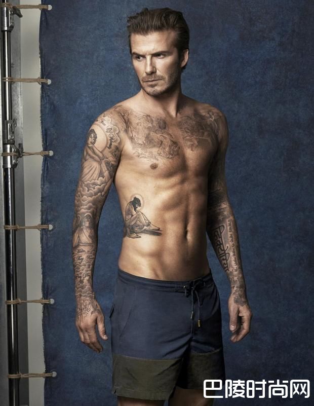 贝克汉姆纹身图片